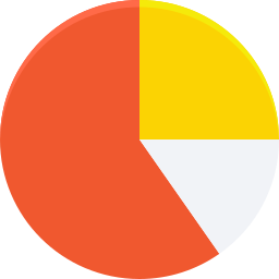 diagramme circulaire Icône