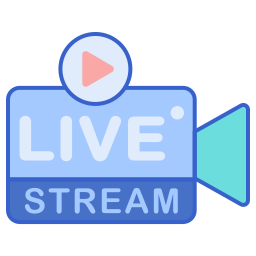 Live streaming icon