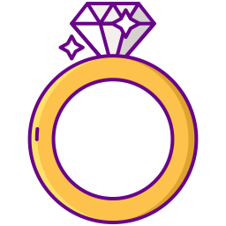 Engagement ring icon