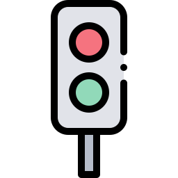 Traffic lights icon