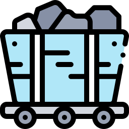 Mine cart icon