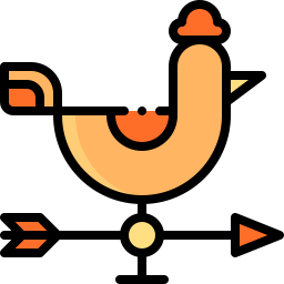 Weathercock icon