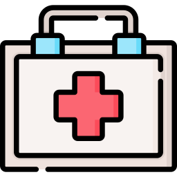 First aid kit icon