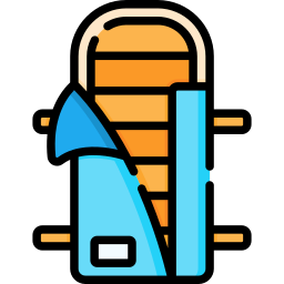 Sleeping bag icon