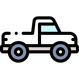 Pick up truck icon