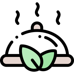 Organic food icon