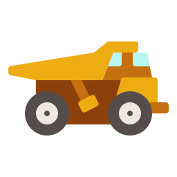 Dump truck icon