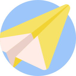 Paper airplane icon