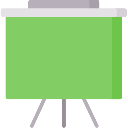 Green screen icon