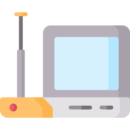 Portable television icon