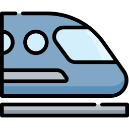 High speed train icon