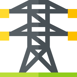 Electric tower icon