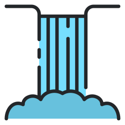 Waterfall icon