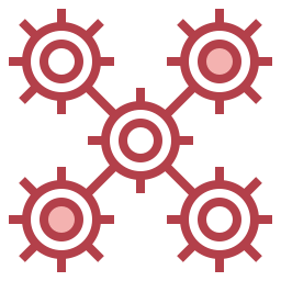 Blood cells icon