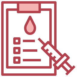 Blood donation icon