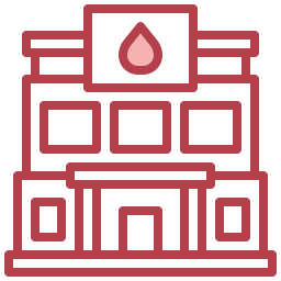 Blood bank icon