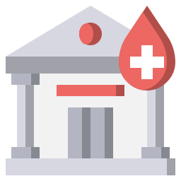 Blood bank icon