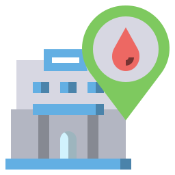 Blood bank icon