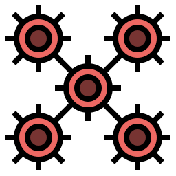 Blood cells icon