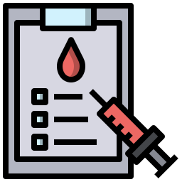 Blood donation icon