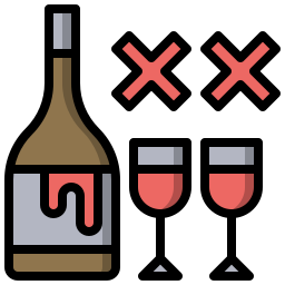 No alcohol icon