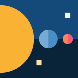 Solar system icon