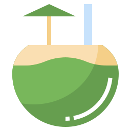 Coconut water icon