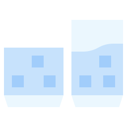 Glass of water icon