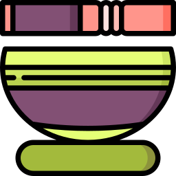 Singing bowl icon