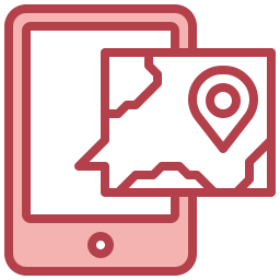 geographisches positionierungs system icon