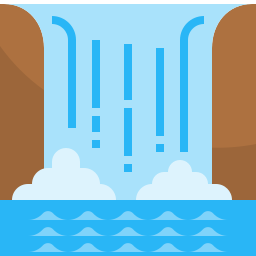 Waterfall icon