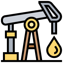 Нефтяная платформа иконка