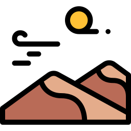 deserto Ícone