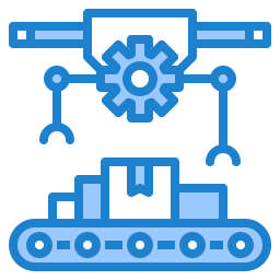 bras robotique Icône