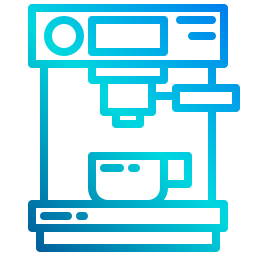 Coffee machine icon