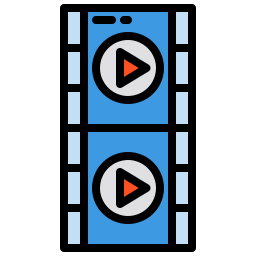 Video edition icon