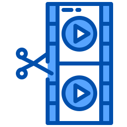 Video edition icon