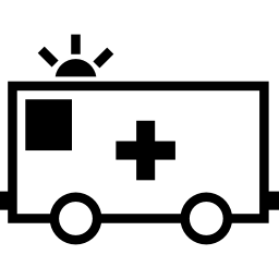 Big Ambulance Facing Left icon