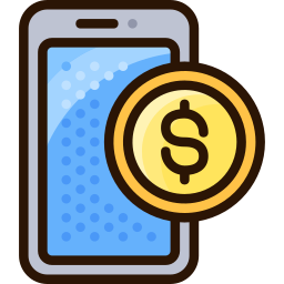 Mobile banking icon