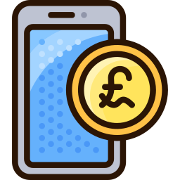 Mobile banking icon