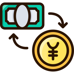 Currency exchange icon