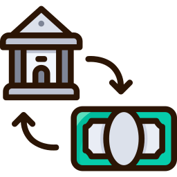 Currency exchange icon