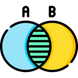 diagrama de venn Ícone