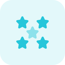 Five stars icon