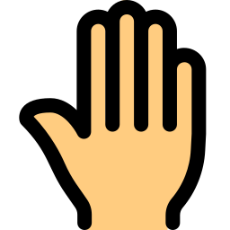 Five fingers icon