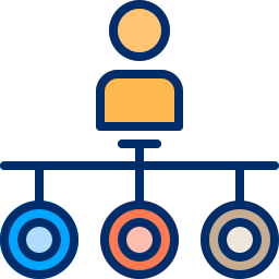 organizzazione icona