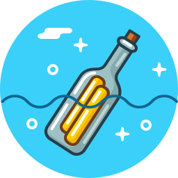 Message in a bottle icon