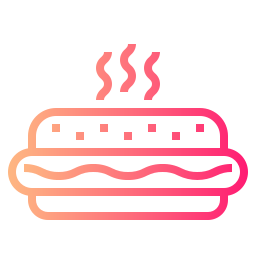 hot-dog Icône