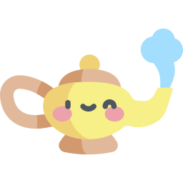 Magic lamp icon