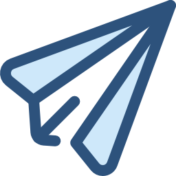 Paper plane icon